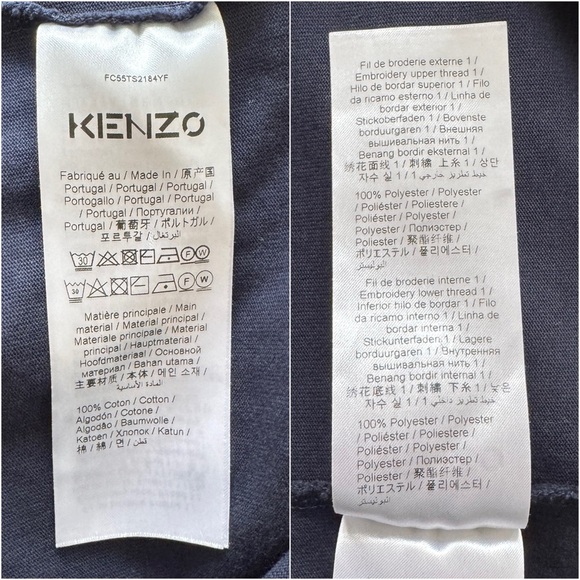 KENZO • Tiger Seasonal Relaxed T-Shirt in Midnight Blue - Picture 9 of 10